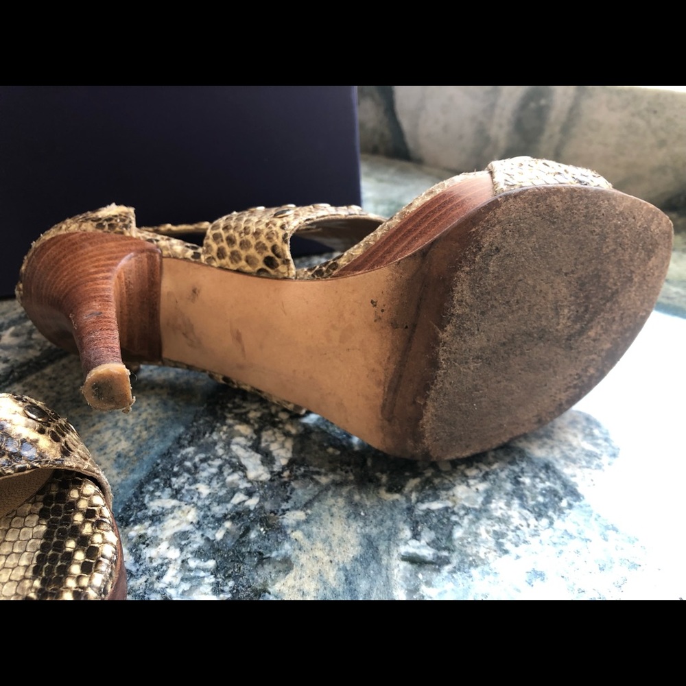 Stuart Weitzman Serpent Platform Heels - image 4